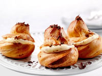 Photo de la Recette: Petits Choux Stracciatella