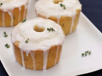 Photo de la Recette: Petits Gâteaux à la Fleur D'oranger et Thym Citron