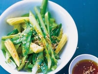 Photo de la Recette: Petits Légumes Vapeur au Sésame