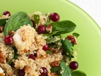 Photo de la Recette: Pilaf au Quinoa et aux Canneberges