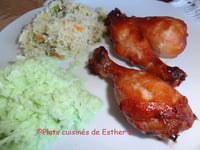 Photo de la Recette: Pilons de Poulet à L'asiatique