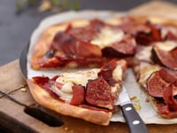 Photo de la Recette: Pizza au Jambon de Parme et Mozza