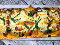 Photo de la Recette: Pizza aux Légumes sur Patates Douces