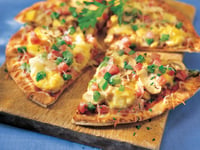 Photo de la Recette: Pizza aux Oeufs