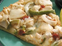 Photo de la Recette: Pizza de Fajitas au Poulet