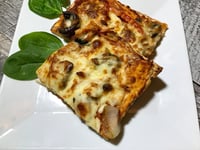 Photo de la Recette: Pizza Pâte Mince avec Légumes