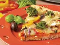 Photo de la Recette: Pizza Primavera aux Trois Fromages