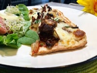 Photo de la Recette: Pizza Santé sur Croûte Mince