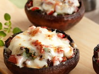 Photo de la Recette: Pizzas de Champignons Portobello à la Mozzarellissima