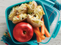 Photo de la Recette: Pochettes de Pain Pita au Monterey Jack et aux Oeufs