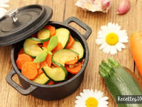 Photo de la Recette: POÊLÉE COURGETTES & CAROTTES (AUX ÉPICES & AUX HERBES)