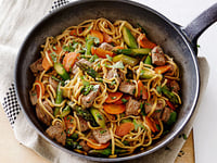 Photo de la Recette: Poêlée de Nouilles au Bœuf