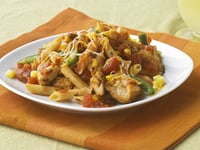 Photo de la Recette: Poêlée de Poulet et de Salsa au Fromage
