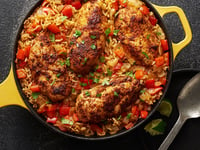 Photo de la Recette: Poêlée de Riz au Poulet Mexicain