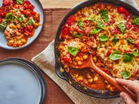 Photo de la Recette: Poêlée de Pois Chiches à L’italienne