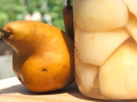 Photo de la Recette: Poires en Conserve Maison