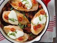 Photo de la Recette: POITRINES DE POULET À LA CAPRESE