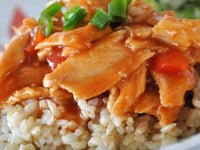 Photo de la Recette: Poitrines de Poulet BBQ à la Mijoteuse