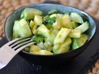 Photo de la Recette: Salsa Verdi : Pommes, Concombre et Avocat