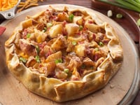 Photo de la Recette: Pommes de terre au four et Bacon Galette