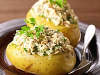 Photo de la Recette: Pommes de Terre Farcies au Saumon