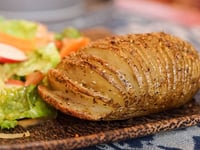 Photo de la Recette: Pommes de Terre Style «Hasselback» au Rub de Montréal