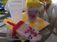 Photo de la Recette: Popsicle Yagourt et Fruits