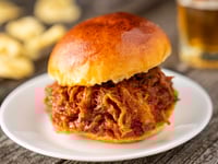 Photo de la Recette: PORC EFFILOCHÉ BARBECUE À L’AUTOCUISEUR ÉLECTRIQUE