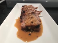 Photo de la Recette: Porc Servi avec une Sauce aux 3 Poivres