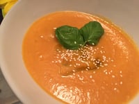 Photo de la Recette: Potage aux Carottes et Patates Douces