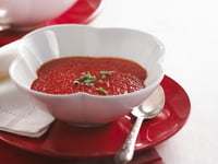 Photo de la Recette: Potage aux Poivrons Rouges Rôtis