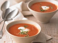 Photo de la Recette: Potage aux Tomates et à la Patate Douce