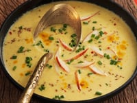 Photo de la Recette: Potage Topinambour-Panais à L'indienne