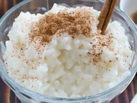 Photo de la Recette: Pouding au Riz et à la Cannelle