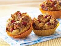Photo de la Recette: Poudings Miniatures de Pain Perdu