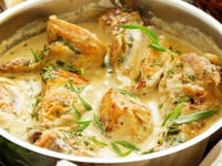 Photo de la Recette: Poulet à la Crème et aux Champignons