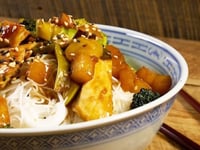 Photo de la Recette: Poulet à la Poire Asiatique