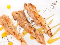 Photo de la Recette: POULET À LA SAUCE AUX PÊCHES