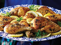 Photo de la Recette: Poulet au Citron et à L’ail