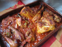 Photo de la Recette: Poulet Basquaise