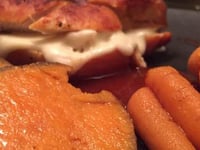 Photo de la Recette: Poulet BBQ Farci au Fromage