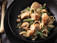 Photo de la Recette: Poulet Crémeux et Champignons Stroganoff