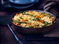 Photo de la Recette: Poulet Doré et Légumes D'automne