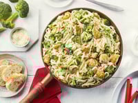 Photo de la Recette: Poulet et Brocoli Alfredo