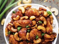Photo de la Recette: Poulet et Cajou à la Mijoteuse