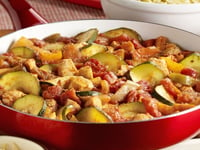 Photo de la Recette: Poulet et Courgettes à L’italienne au Poêlon