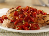 Photo de la Recette: Poulet Grillé Façon Bruschetta