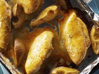 Photo de la Recette: Poulet Rôti au Romarin avec Poires au Sirop D’érable