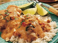 Photo de la Recette: Poulet Thaïlandais à la Mijoteuse