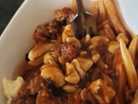 Photo de la Recette: Poutine au Pain de Viande